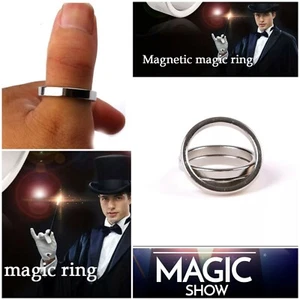 Magicians magnetischer Ring Zaubertrick Requisite Illusion T8 - Bild 1 von 9