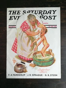 Solo portada artística vintage Saturday Evening Post 24 de septiembre de 1932 J.C. Leyendecker - Imagen 1 de 1