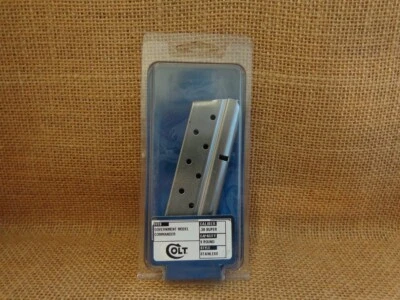 colt Factory 38 super 9 rnd Magazine Stainless-Steel - Image 1 of 3
