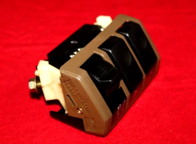 1984-1986 300ZX 300Z Z31 Cruise Flasher Left Side Pod Dash Switch Tan Brown - Image 1 of 4