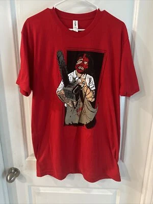 Camiseta Mick Foley Cactus Jack Mankind Texas Chainsaw Massacre L WWE WWF Foto 1 de 4