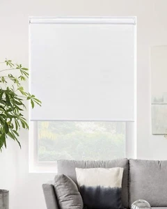 CHICOLOGY Cordless Roller Shades – Blackout Window Blinds, 21x72 Byssus White - Picture 1 of 1