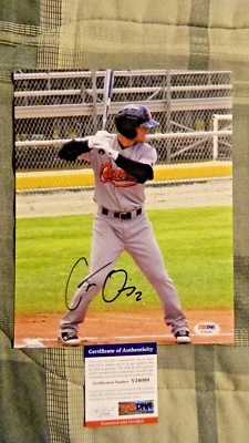 Chris Owings Signed Photo Arizona Diamondbacks PSA/DNA Y26099 Visalia Rawhide - Image 1 of 4