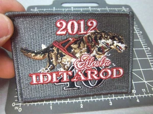 Alaska Iditarod 2012 1000 millas trineo para perros parche bordado, 3,75 x 2,75 pulgadas - Imagen 1 de 2