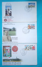 Sri Lanka lot of 03 FDC first day covers set 2010/2011 fdc mnh stamps ceylon
