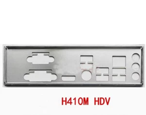 Shield I/O IO Backplate For ASRock H410M HDV Motherboard - Bild 1 von 1