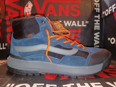 Vans Hombre 8.5/Mujer 10 UltraRange Exo Hi MTE-1 - Vestido Azul/Negro/Naranja Foto 1 de 4