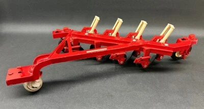 Vintage Ertl International Red Metal Farm Tiller Cultivator Plow 1970's - Image 1 of 4