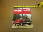 1980 Ford 4x4 camionnette F150 F250 F350 brochure de vente 8 pages ORIGINAL