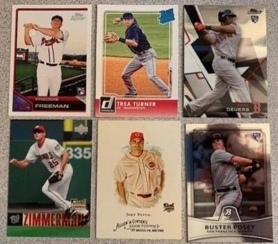 BASEBALL RCs - 2000-2019 Various  Rookies/Brands/Sets - Free S/H - You Pick - Image 1 of 4