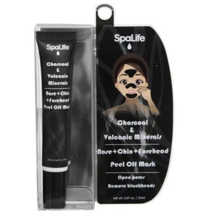 SpaLife Charcoal and Volcanic Minerals Peel Off Face Mask - Picture 1 of 1