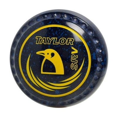 Taylor SRV Lawn Bowls Size 3 Heavy Gripped Dark Blue/Blue HAE0831A - image 1 of 3