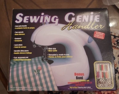 Sewing Genie Professional Style Mini Portable Sewing Machine, Vintage 2001, NIB - Image 1 of 4