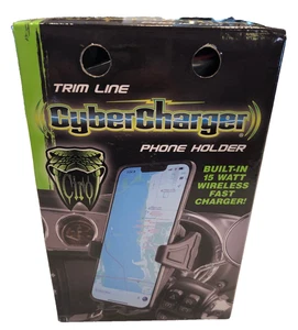Ciro Cybercharger Trim Line Motorcycle Phone Holder & Wireless Charger P/N 50010 - Picture 1 of 4