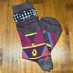 Ozone Socken künstlerisches Design Muster Neu ohne Etikett - Bild 1 von 6