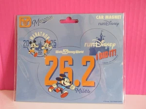 Disney World RunDisney Maratón Fin de Semana Mickey Minnie 26.2 Imán 2025 - Imagen 1 de 2