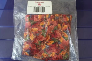 Longaberger Fall Foliage Rectangular Small Purse Basket Liner #23841 - NEW - Picture 1 of 5