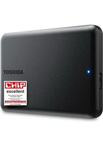 Toshiba Canvio Basics 1TB Portable 2.5’’ External Hard Drive, USB 3.2, New - Picture 1 of 2