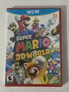 Super Mario 3D World (Nintendo Wii U, 2013) Brand New Sealed Red Case - Picture 1 of 4