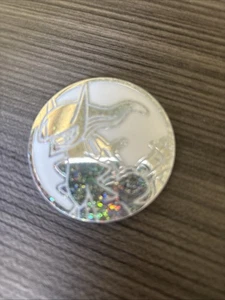Arceus Holographic White Jumbo Coin New Unused Condition Offical Pokémon 2022 NM - Picture 1 of 2