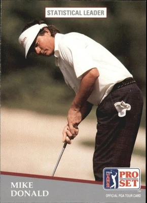 Mike Donald 1991 Golf PRO SET MINT RC ROOKIE CARD #275 - Image 1 of 2