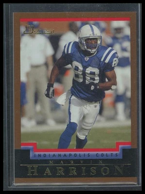 2004 Bowman #95 Marvin Harrison Gold - Image 1 of 2