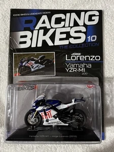 RACING BIKES COLLECTION PART 10. JORGE LORENZO YAMAHA YZR-M1. 2010 - Picture 1 of 2