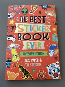 The Best Sticker Book Ever Awesome Edition 2620 Paper & Foil Stickers - Picture 1 of 16