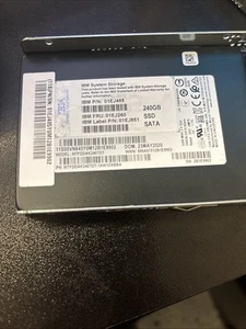 IBM 240Gb SSD SATA 6.0Gb 2.5" SFF Hard Dr 01EJ260  01EJ485 - Picture 1 of 1