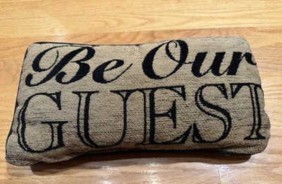 Disney Two Sided Rectangular Pillow "Be Our Guest / Tale As Old As Time" - Image 1 of 4
