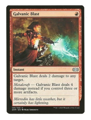Galvanic Blast MTG Instant Card Double Masters 1x NM Magic the Gathering - Image 1 of 2