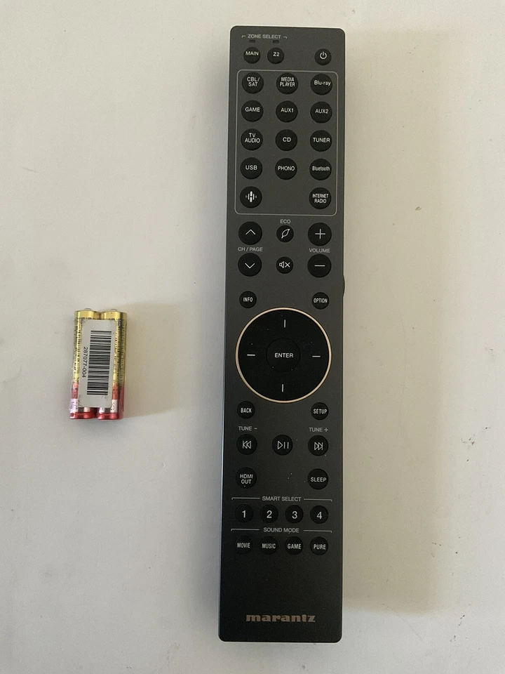 Marantz RC048SR remote for 70S Slimline 7.2 Channel AV Receiver with batteries - Изображение 1 из 1
