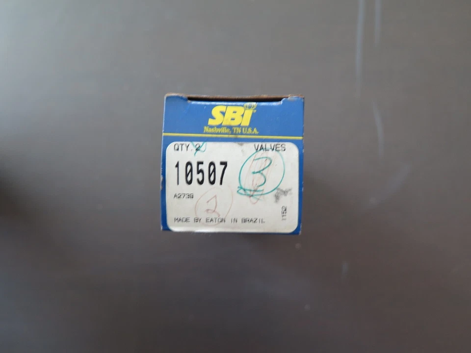 Válvula de escape do motor SBI 10507 caixa com 2 serve para Toyota Geo NOS (6B-1) - Imagem 1 de 2