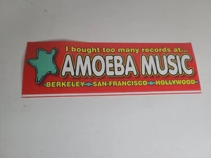 Amoeba Music - Autoaufkleber - NEU! - Bild 1 von 4