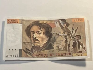 Billet France 100 Francs Delacroix 1987 (L1-6/10) - Imagen 1 de 2