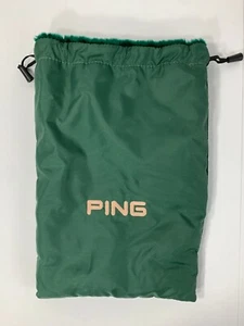 Ping Schuhbeutel - Goodie Geschenktasche - Golfschuhe Reisetasche - innen grün Samt - Bild 1 von 3