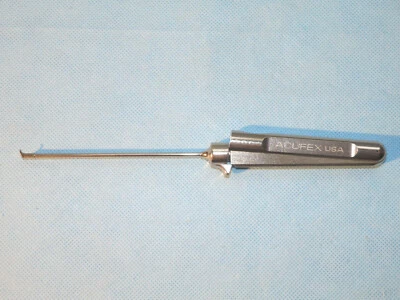 Acufex 010803 关节镜拇指样式钳,钩剪刀从左到右剪 — 第 1/2 张图片