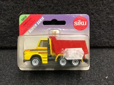 NEU! Siku Super 0808 Scania Muldenkipper mit Verkehrszeichen unbespielt! - Bild 1 von 2