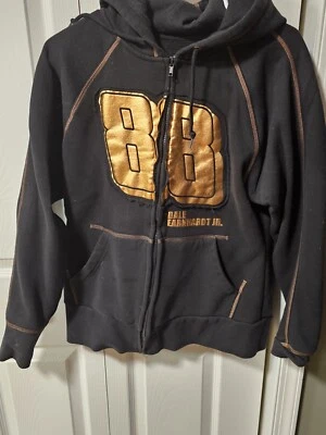 Sudadera con capucha negra Nascar Dale Earnhardt Jr 88 para mujer talla L  Foto 1 de 2