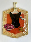 Vintage Barbie Fashion Pak Black Helenca Swimsuit, Sunglasses & Gold Shoes NICE,
