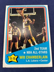1972/73 TOPPS # 168 WILT CHAMBERLAIN. Nice Card. 2nd Team All Stars! Lakers - Picture 1 of 6