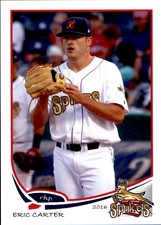 2016 State College Spikes Grandstand #5 Eric Carter Santa Clara Utah UT Card