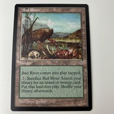 MTG - Bad River - Magic The Gathering - Mirage - Near Mint