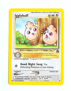 Igglybuff 36/53 WOTC Black Star Promo Regular 2001 Pokemon League Mint - Picture 1 of 2