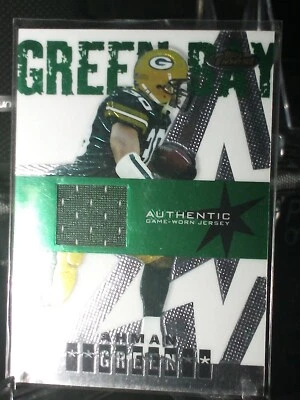 2004 Topps Finest Ahmad Green # 130 Game Worn Jersey Patch - Image 1 of 2