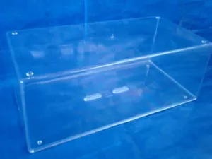 ACRYLIC DISPLAY CASE CLEAR FOR DIECAST MODEL F1 & RALLY CAR STACKABLE 1/18 1/24 - Picture 1 of 5