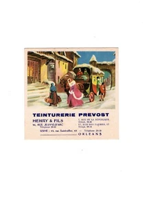 BUVARD / BLOTTING PAPER TEINTURERIE PREVOST CLEANERS / HENRY & FILS ORLEANS - Picture 1 of 2