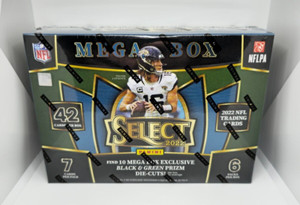 2022 Panini NFL Select Football Mega Box Black and Green Lot of 2
