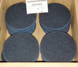 (50) Scotch-Brite 4-1/2” Precision Surface Conditioning Disc Hook Loop Very Fine - Picture 1 of 3