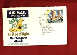 04.12.1965 Fiji First Flight Rarotonga - Nandi - Picture 1 of 2